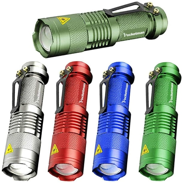Super Bright 3500LM Q5 LED Flashlight Mini Pocket Light Torch AAA For Hiking